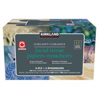 12-Pk Kirkland Signature Ultra Soft Facial