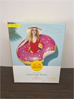 New Giant Inflatable Donut NIB
