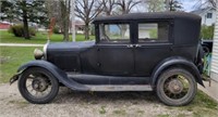 1929 Ford Model A Sedan. Survivor car