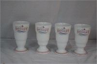 Four Just Desserts sundae cups 6"