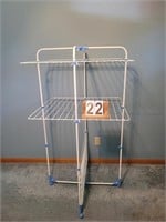 3 Shelf Roll-A-Round Garment Rack 57 X 30.5 X 27