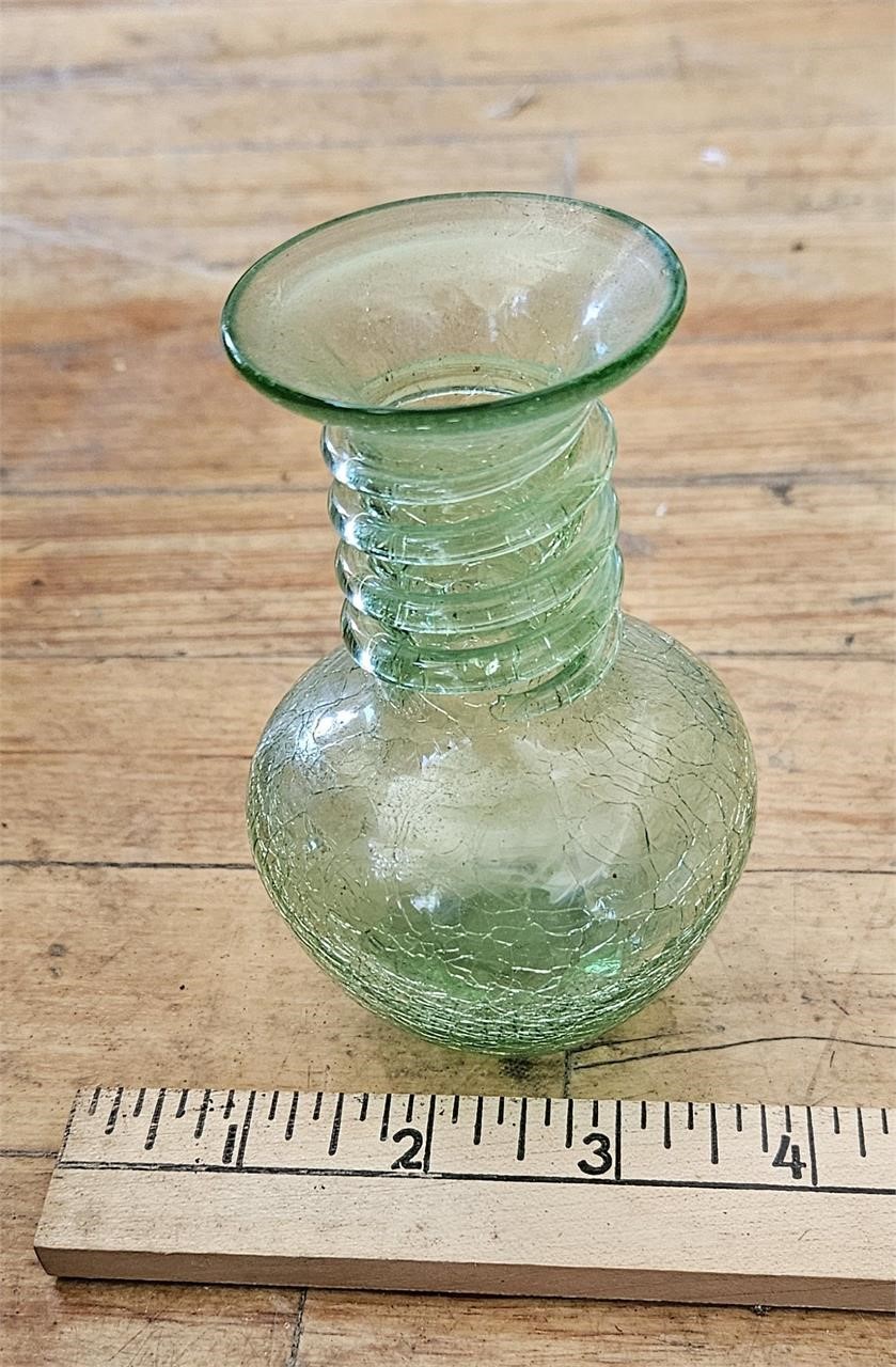 Small Green Vase