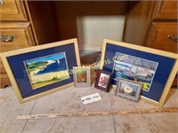 Picture Frames with Pictures Various Sizes
