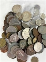 Assorted World and American Coins