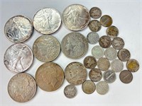 Assorted Silver American Coinage