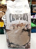 G) HUGE!! 34lb Bag Cowboy Oak & Hickory Hardwood