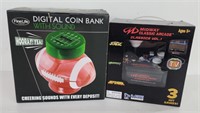 (AB) Digital Coin Bank/ Midway Classic Arcade