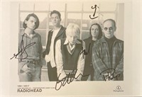 Autograph Radiohead Media Press Photo