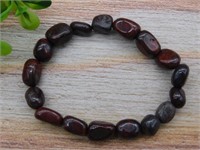 GENUINE STONE BEADED BRACELET ROCK STONE LAPIDARY