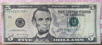 $5 Star note