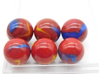 MARBLE TOY GLASS VINTAGE ANTIQUE COLLECTIBLE PLAYI