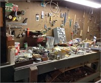 Tool bench cleanup lot