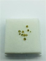 GENUINE YELLOW DIAMONDS (0.25CTS)