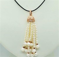FRESH WATER PEARL PENDANT (WITH CORD)