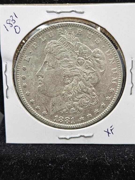 1881 O MORGAN DOLLAR - 90% SILVER