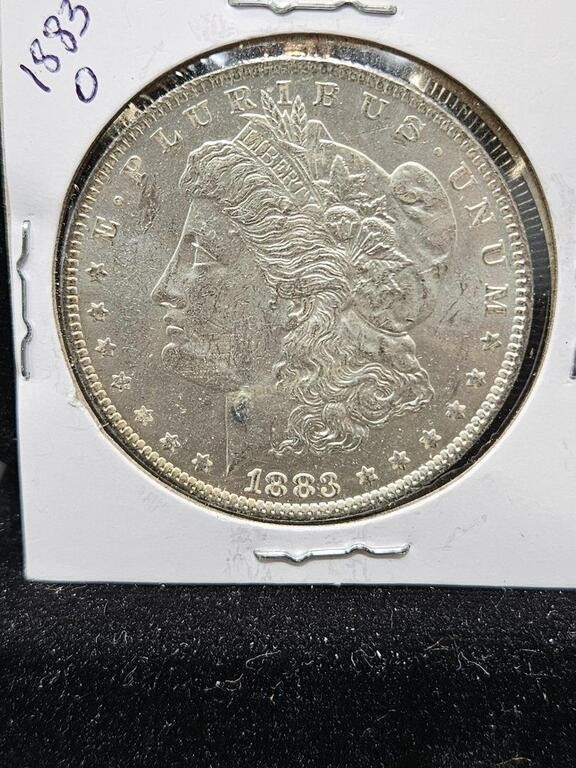 1883 O MORGAN DOLLAR - 90% SILVER