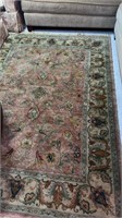 Area rug approximately  94” x 68”   No shipping