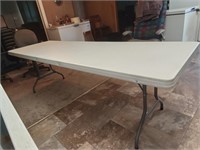 Lifetime foldable table 96" x 30"