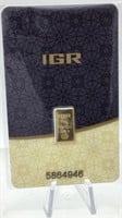 1/2 Gram IGR Gold Bar