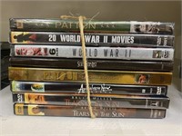8 DVD WAR MOVIES