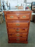 Sturdy 5 Drawer Dresser Dynasty Wood Canada