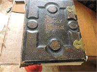 Antique Bibles, Large Dated 1873,Small 1876 & 1898