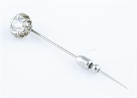 0.65ct Diamond stick pin.