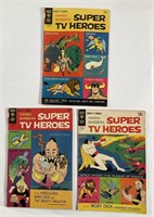 Gold Key Super TV Heroes Nos.1-3 1968 1st Birdman+