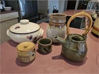 Pottered Tea Set, Tureen & More