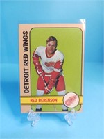 OF)  1972 Red Wings Red Berenson