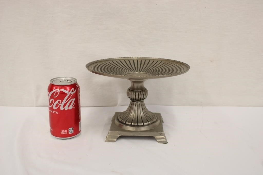 Pewter Look Display Stand ~ 9" x 6"