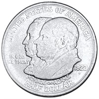 1923-S Monroe Half Dollar XF