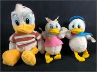 Lot of 3 Vintage Donald Duck and Daisy Duck Pirate