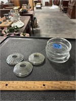 Glass Ashtrays And Wax Guards