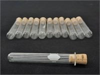 (12) Culture Tubes, Glass (5 mL) 12mm x 75mm
