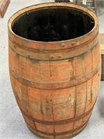 Wood Barrel 22" Dia