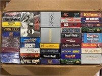 Group approx. 50 VHS tapes - Rocky, etc. some
