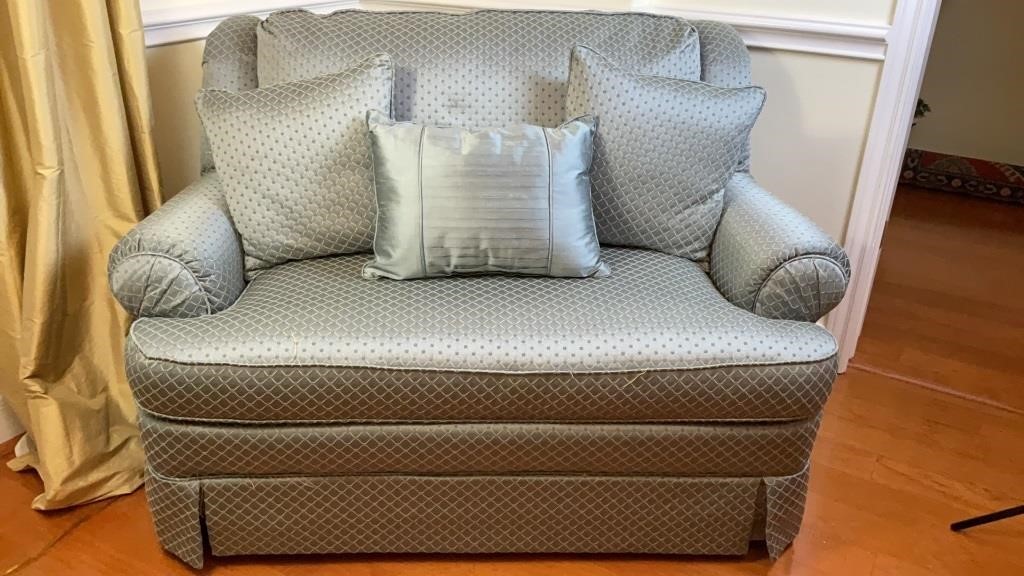 Upholstered Loveseat with Twin Pull Out Bed #2