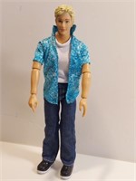 Frosted Blonde Ken Doll Look-alike In Authentic