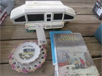 Lot of Vintage Camping Collectibles