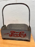 1940's Pepsi Cola Metal 6 Pack Carrier