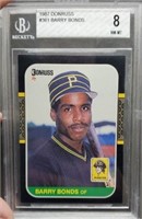 1987 Barry Bonds 2nd Year Baseball Card