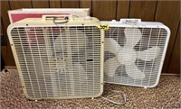 Two Box Fans - Used