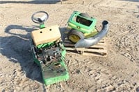 John Deere RX75 Riding Lawn Mower, For Parts or