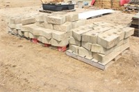 Approx (98) Retaining Wall Blocks, 17"x6"x12"