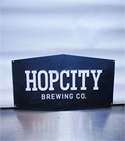 HOPCITY BREWING CO. TIN SIGN