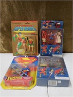 DC Comics toys NOC NIB Superman Robin
