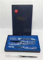 Waterford Crystal Knife Set in Original Box