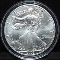 2002 1oz Silver Eagle Gem BU
