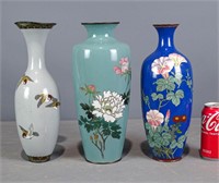 Japanese Cloissone Vases